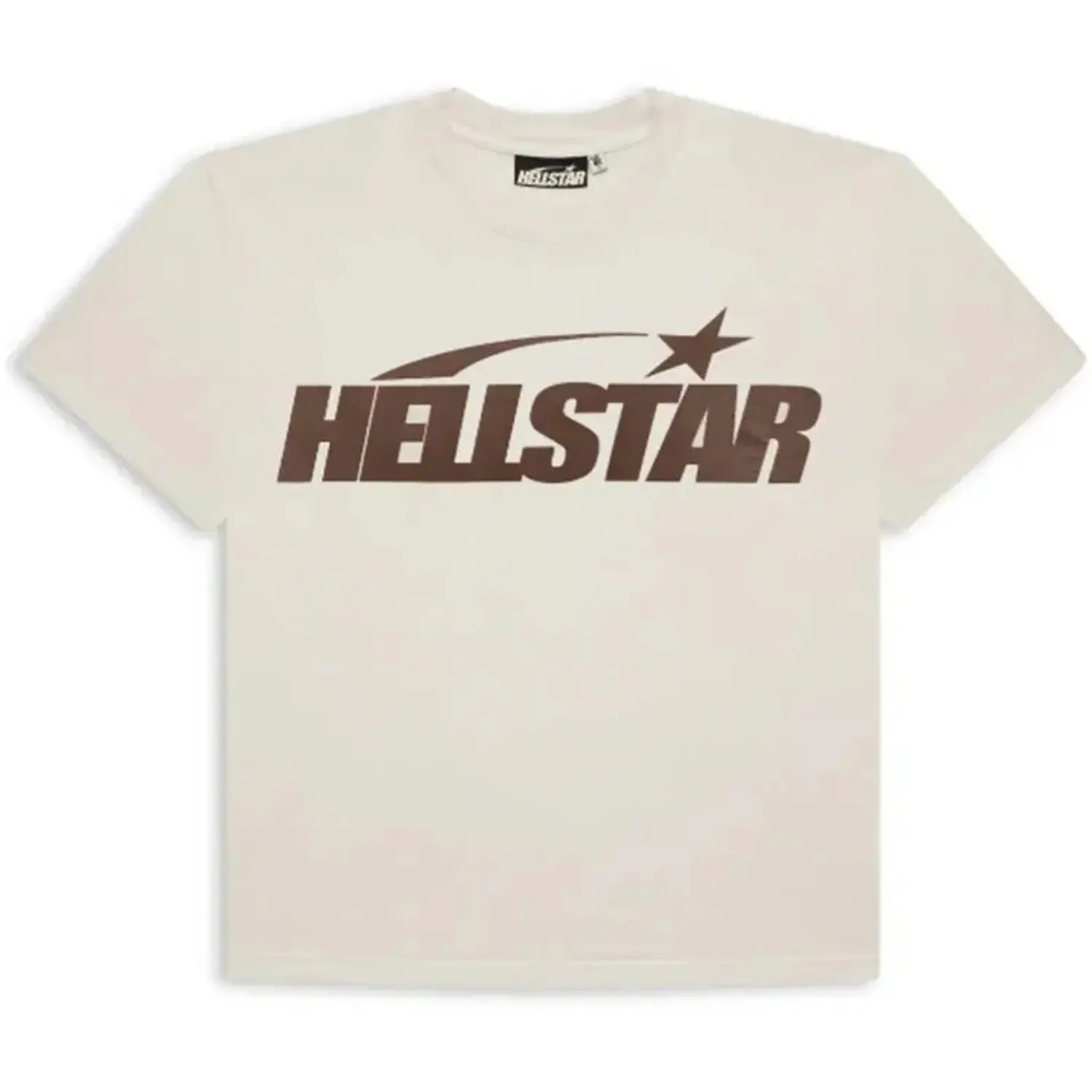 Hellstar-Classic-T-shirt-Regular-Print-WhiteBrown.webp