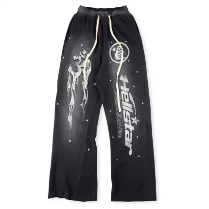 Hellstar Racer Sweatpants Vintage Black