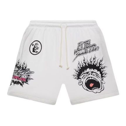 Hellstar Records Shorts White